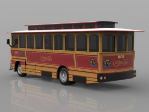 trolley Modelo 3D