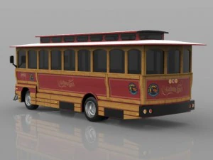 trolley 3D Model