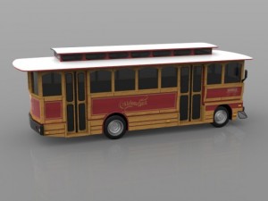 trolley Modelo 3D