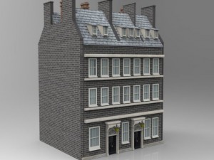 no 10 downing street 3D Model
