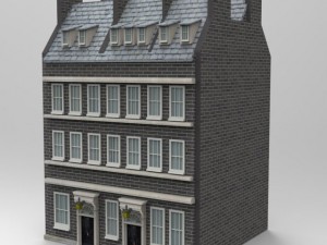 no 10 downing street 3D Model