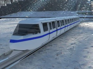 monorail 3D Model