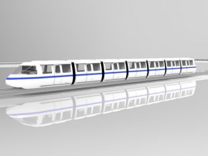 monorail 3D 模型