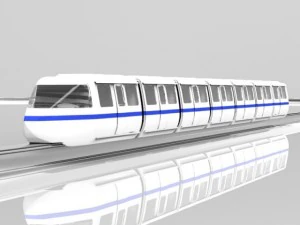 monorail 3D Model