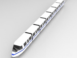 monorail 3D 模型