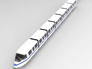 monorail 3D Model