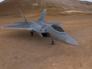 f22 raptor 3D Model