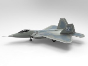 f22 raptor 3D मॉडल
