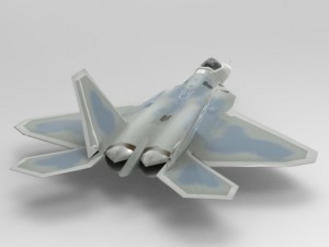 f22 raptor 3D मॉडल