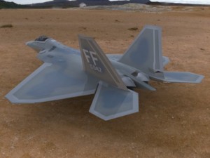 f22 raptor 3D मॉडल