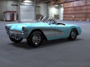 chevrolet corvette 3D Model