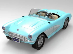 chevrolet corveta Modelo 3D