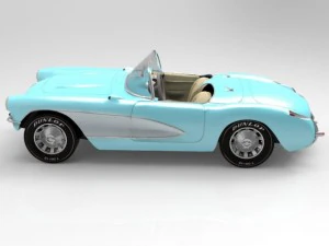 chevrolet corveta Modelo 3D