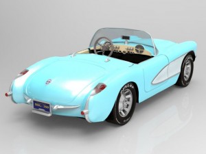 chevrolet corvette Modelo 3D