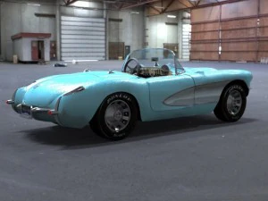 chevrolet corveta Modelo 3D