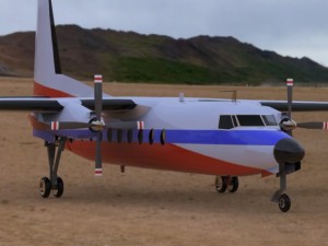 fokker f27 3D 模型