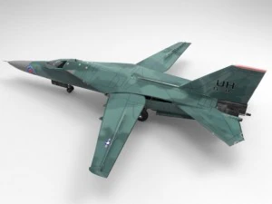f 111e 3D Model
