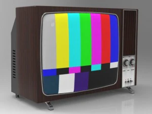 television 1970 3D Model