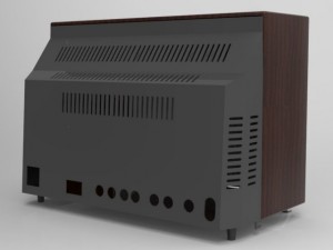 television 1970 3D Модель