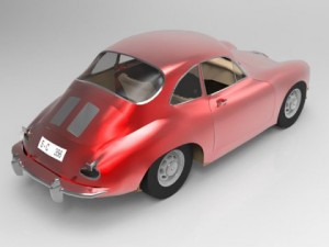 porsche 356 3D Модель