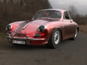 porsche 356 3D Model