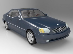 mercedes s600 Modelo 3D