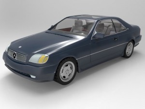 mercedes s600 Modelo 3D