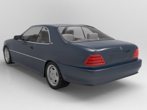 mercedes s600 Modelo 3D