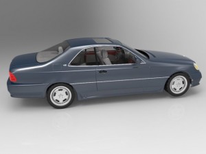 mercedes s600 Modelo 3D