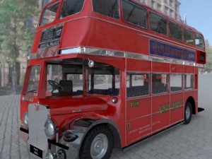 bus aec london 3Dモデル
