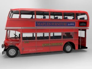 bus aec london 3D Model