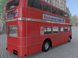 bus aec london 3D 模型