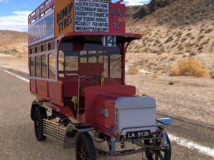 1910 bus 3D Model