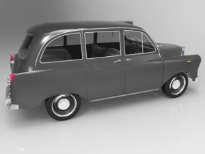 london taxi 3D Model