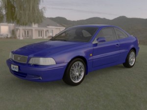 volvo c70 3D Model