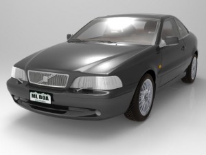volvo c70 3D 모델