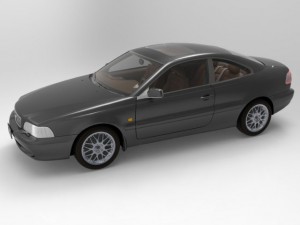 volvo c70 3D 모델