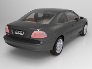 volvo c70 3D 모델