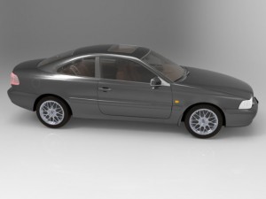 volvo c70 3D 모델
