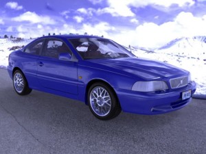 volvo c70 3D 모델