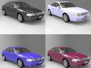 volvo c70 3D Model