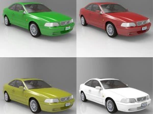 volvo c70 3D Model