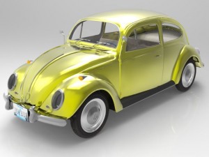 volkswagen beetle Modèle 3D