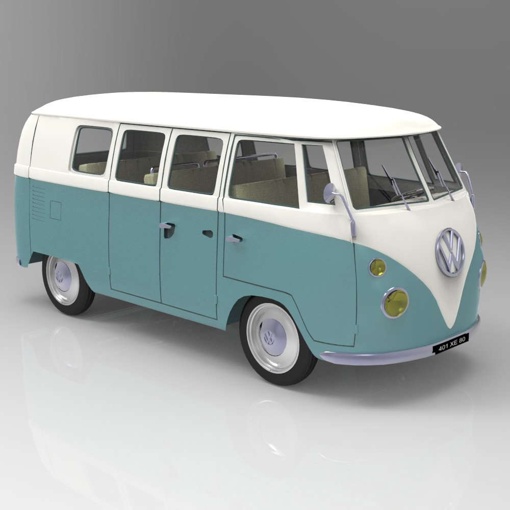 Volkswagen combi : 833 images, photos de stock, objets 3D et images  vectorielles