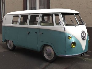 volkswagen combi Modello 3D