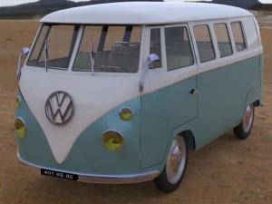 volkswagen combi Modello 3D