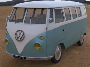 volkswagen combi 3D Model