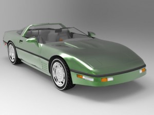 corvette zr1 Modelo 3D