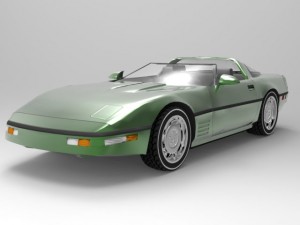 corvette zr1 Modelo 3D