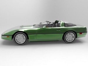 corvette zr1 Modelo 3D